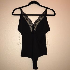 Windsor Lace Trimming Bodysuit
